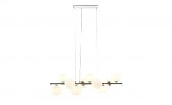 Meisterleuchten Pendelleuchte, 10-flammig, ´gerade´mit Glaskugeln -Innenleuchten Verkaufsladen 11680624 4 202202242232