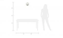 KHG Pendelleuchte, 1-flammig, altmessing mit Glaskugel -Innenleuchten Verkaufsladen 11680635 9 202011022250