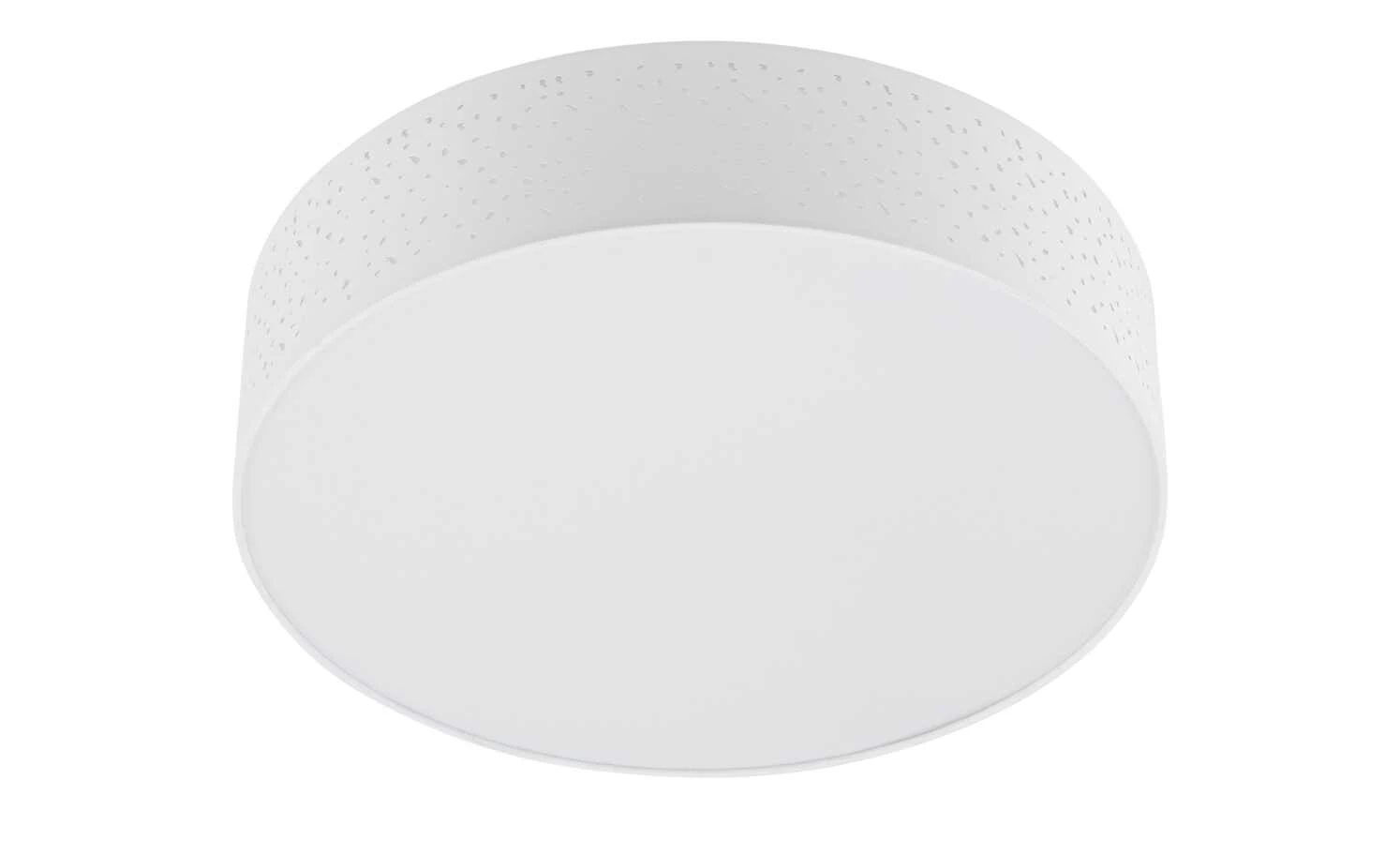 KHG Deckenleuchte, 3-flammig, Stoffschirm weiß 2 KHG Deckenleuchte, 3-flammig, Stoffschirm weiß – Bild 2