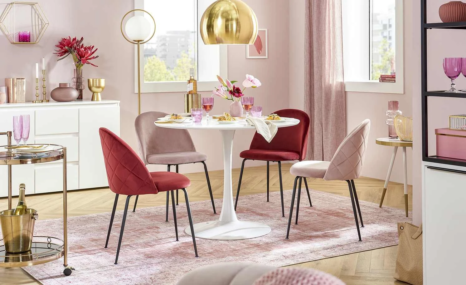 HOME STORY Pendelleuchte, 1-flammig, messingfarben | Goldfarben 1 HOME STORY Pendelleuchte, 1-flammig, messingfarben | Goldfarben