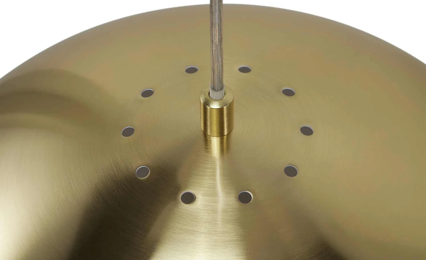 HOME STORY Pendelleuchte, 1-flammig, messingfarben | Goldfarben 7 HOME STORY Pendelleuchte, 1-flammig, messingfarben | Goldfarben – Bild 7