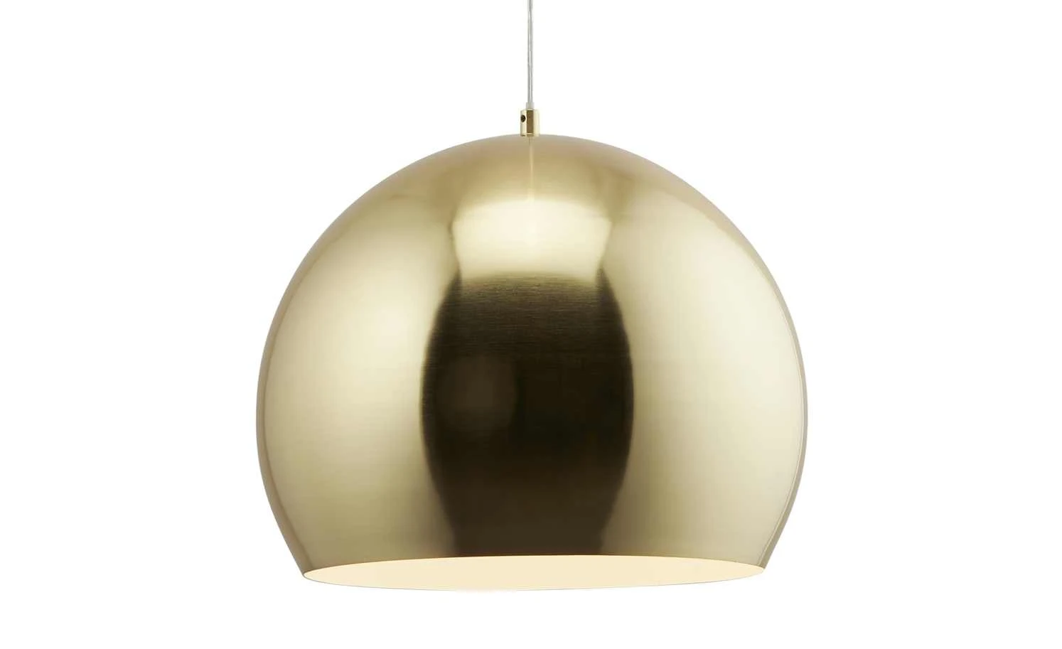 HOME STORY Pendelleuchte, 1-flammig, messingfarben | Goldfarben 3 HOME STORY Pendelleuchte, 1-flammig, messingfarben | Goldfarben – Bild 3