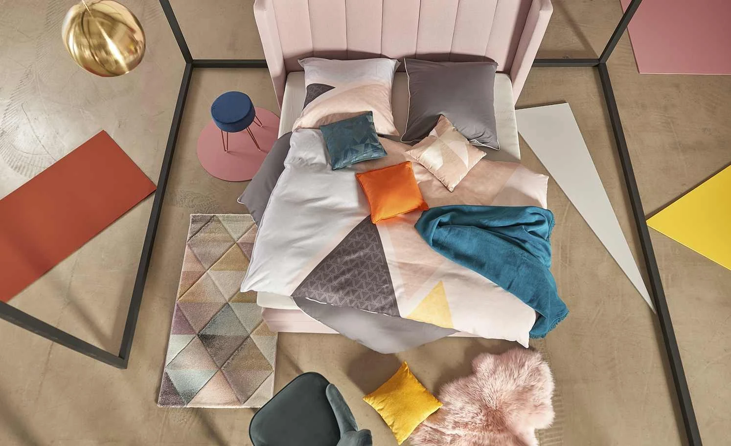 HOME STORY Pendelleuchte, 1-flammig, messingfarben | Goldfarben 9 HOME STORY Pendelleuchte, 1-flammig, messingfarben | Goldfarben – Bild 9