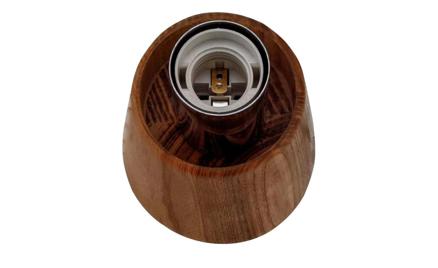 Tischleuchte, 1-flammig, Rauchglas 4 Tischleuchte, 1-flammig, Rauchglas – Bild 4