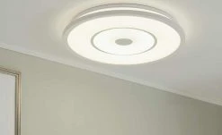 KHG LED-Deckenleuchte, 1-flammig, Kristalloptik