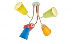 Deckenleuchte, 5-flammig, Schirme bunt 8 Deckenleuchte, 5-flammig, Schirme bunt -Innenleuchten Verkaufsladen 11684558 3 202011272239