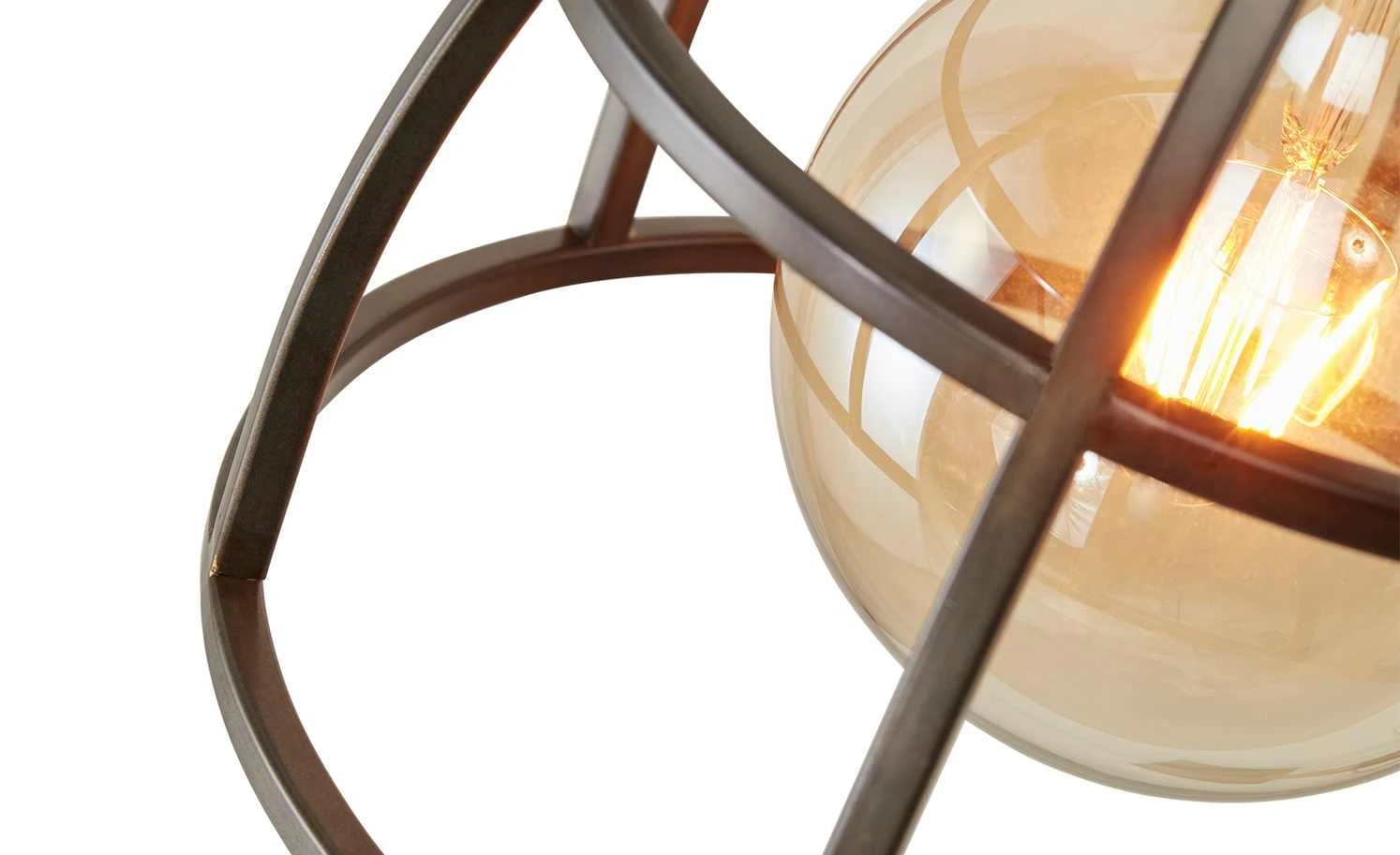 Stehleuchte, 1-flammig, Holz/ Metall schwarz 7 Stehleuchte, 1-flammig, Holz/ Metall schwarz – Bild 7