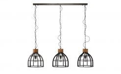 Pendelleuchte, 3-flammig, Metall schwarz -Innenleuchten Verkaufsladen 11684606 9 202111052251