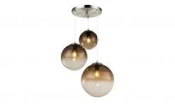 Pendelleuchte, 3-flammig, Rauchglas-Kugeln 7 Pendelleuchte, 3-flammig, Rauchglas-Kugeln -Innenleuchten Verkaufsladen 11684650 4 202202242232