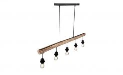 Pendelleuchte, 5-flammig, Holz/ Metall Körbe -Innenleuchten Verkaufsladen 11684665 4 202202171234