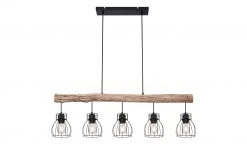 Pendelleuchte, 5-flammig, Holz/ Metall Körbe -Innenleuchten Verkaufsladen 11684665 6 202202171234