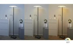 B-Leuchten LED-Deckenfluter, 2-flammig, Anthrazit eloxiert, Kopf schwenkbar -Innenleuchten Verkaufsladen 11684811 13 202112021236