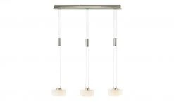 Fischer-Honsel LED-Pendelleuchte, 3-flammig, Nickel matt -Innenleuchten Verkaufsladen 11684908 1 202010241224