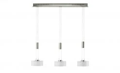 Fischer-Honsel LED-Pendelleuchte, 3-flammig, Nickel matt -Innenleuchten Verkaufsladen 11684908 7 202010241224