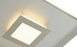 Fischer-Honsel LED-Deckenleuchte, chrom/alu, `Quadrat´ -Innenleuchten Verkaufsladen 11684919 5 202101082255