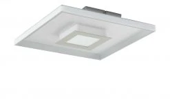 Fischer-Honsel LED-Deckenleuchte, chrom/alu, `Quadrat´ -Innenleuchten Verkaufsladen 11684919 8 202101182237