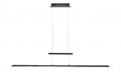 Fischer-Honsel Pendelleuchte, 1-flammig, schwarz/ Rauchglas -Innenleuchten Verkaufsladen 11684924 3 202003102234