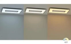 Fischer-Honsel LED-Deckenleuchte, silberfarben mit Fernbedienung -Innenleuchten Verkaufsladen 11684936 4 202105192232