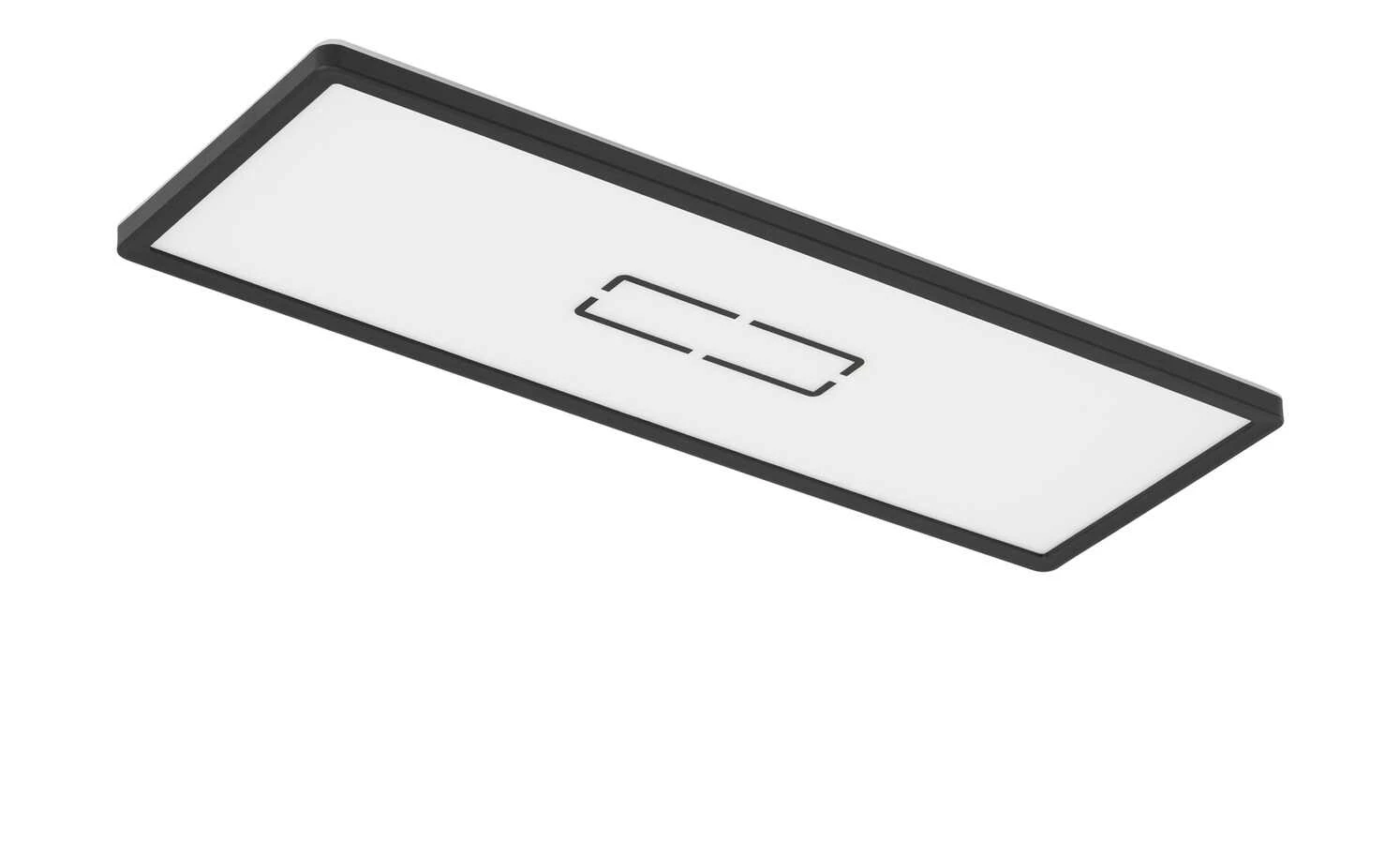 LED-Deckenleuchte, schwarz mit Hintergrundbeleuchtung 2 LED-Deckenleuchte, schwarz mit Hintergrundbeleuchtung – Bild 2