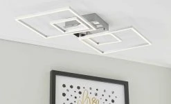 LED-Deckenleuchte, chrom/silberfarben ´groß´