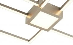 Trio LED-Deckenleuchte Nickel matt | silberfarben 7 Trio LED-Deckenleuchte Nickel matt | silberfarben -Innenleuchten Verkaufsladen 11685004 2 202009220537