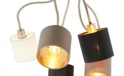 Wofi Deckenleuchte, 6-flammig nickel matt, Flexarme -Innenleuchten Verkaufsladen 11685057 3 202003021341