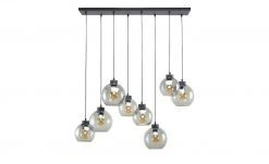 Pendelleuchte, 8-flammig, schwarz/graphitfarben -Innenleuchten Verkaufsladen 11685132 1 202006091054