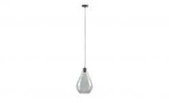 Pendelleuchte, 1-flammig, schwarz/Glas graphitfarben -Innenleuchten Verkaufsladen 11685133 4 202006091054