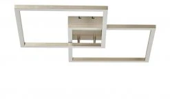 Paul Neuhaus Smart Home-Deckenleuchte, 2-flammig, Nickel matt -Innenleuchten Verkaufsladen 11685180 4 202001302236