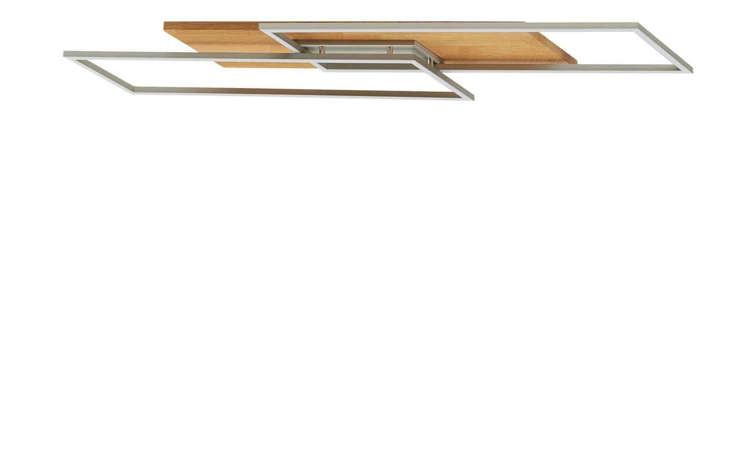 LED-Deckenleuchte, 2-flammig, Eiche natur 2 LED-Deckenleuchte, 2-flammig, Eiche natur – Bild 2