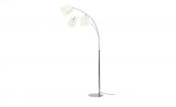 KHG Bogenleuchte, 3-flammig, chrom mit weißem Schirmen -Innenleuchten Verkaufsladen 11685274 5 202006091055