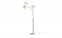 KHG Bogenleuchte, 3-flammig, chrom mit weißem Schirmen -Innenleuchten Verkaufsladen 11685275 3 202006091055