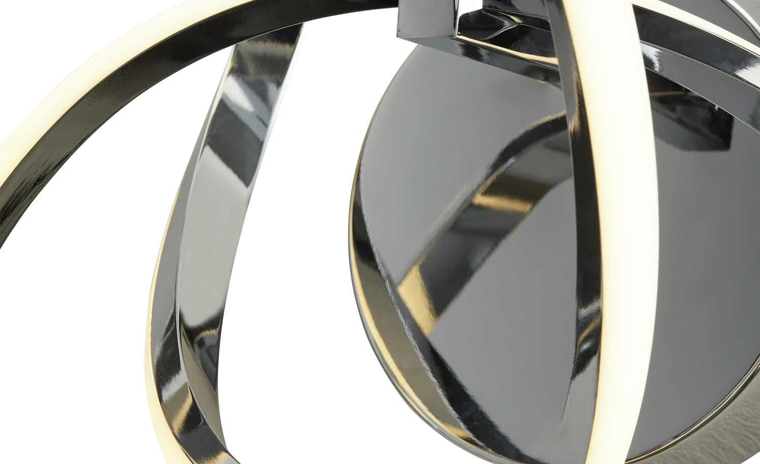 Wofi LED-Wandleuchte, chrom, geschwungen 3 Wofi LED-Wandleuchte, chrom, geschwungen – Bild 3