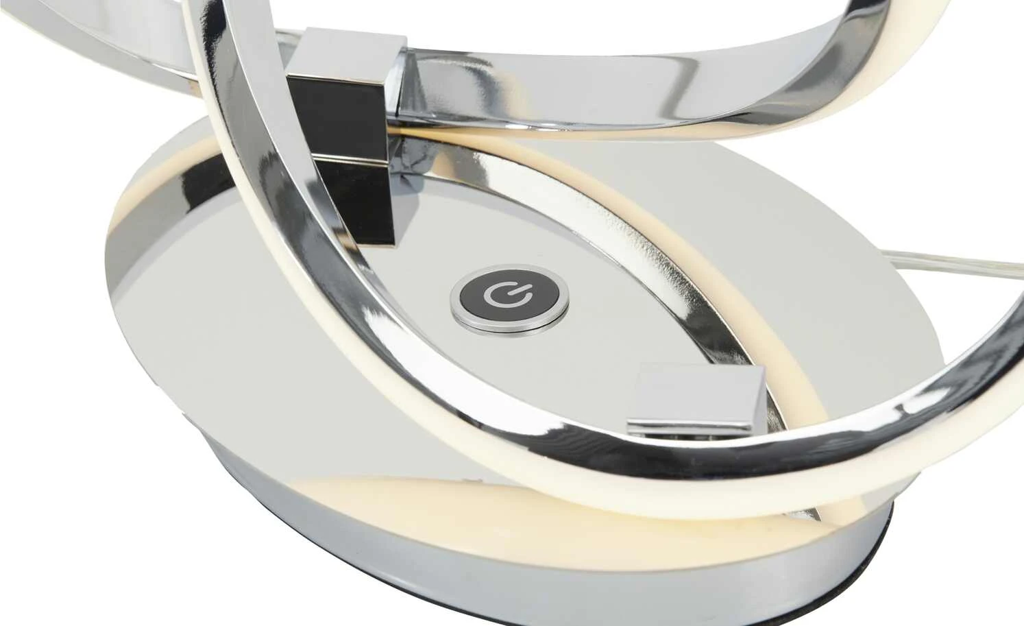 Wofi LED-Tischleuchte, chrom, geschwungen 6 Wofi LED-Tischleuchte, chrom, geschwungen – Bild 6