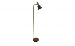 Stehleuchte, 1-flammig, schwarz/gold -Innenleuchten Verkaufsladen 11685290 2 202201131238