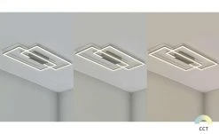 KHG LED-Deckenleuchte, 2-flammig, alufarben -Innenleuchten Verkaufsladen 11685302 2 202006091055