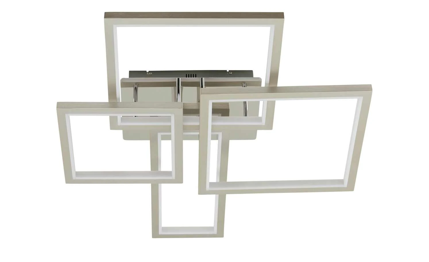 KHG LED-Deckenleuchte, 4-flammig, chrom, ´eckig´ 3 KHG LED-Deckenleuchte, 4-flammig, chrom, ´eckig´ – Bild 3