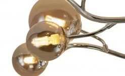 KHG Deckenleuchte, 15-flammig, chrom / Glaskugeln in Rauchglas 9 KHG Deckenleuchte, 15-flammig, chrom / Glaskugeln in Rauchglas -Innenleuchten Verkaufsladen 11685322 5 202009022245