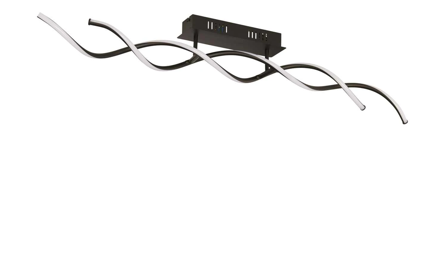 Meisterleuchten LED-Deckenleuchte, 2-flamiig, schwarz `gedreht´ 2 Meisterleuchten LED-Deckenleuchte, 2-flamiig, schwarz `gedreht´ – Bild 2