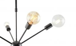 HOME STORY Pendelleuchte, 8-flammig, schwarz `Retro` -Innenleuchten Verkaufsladen 11685376 1 202011122249