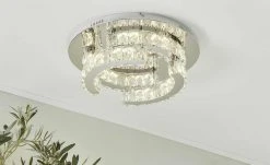 KHG LED-Kristalldeckenleuchte