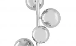 Meisterleuchten Stehleuchte, 6-flammig, chrom, Rauchglas-Kugeln -Innenleuchten Verkaufsladen 11685425 2 202010161831