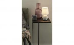 KHG Tischleuchte, 1-flammig, Keramik weiß