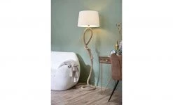 HOME STORY Stehleuchte, 1-flammig in Seiloptik ´gedreht´