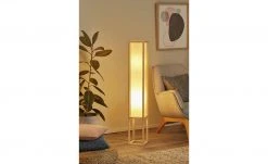 HOME STORY Stehleuchte, 2-flammig, Kiefer-Gestell