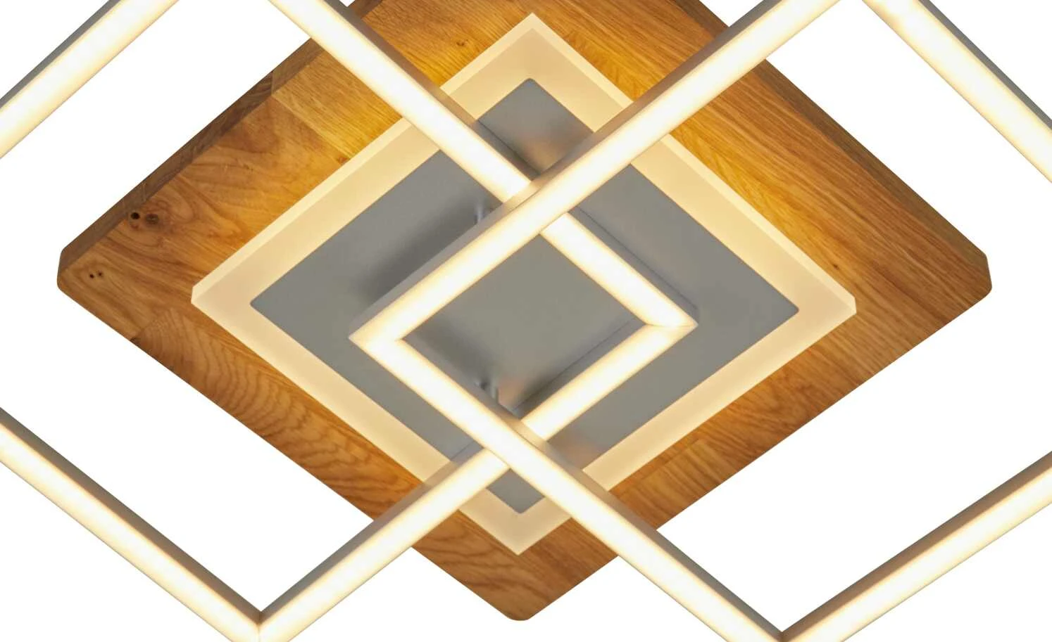 LED-Deckenleuchte, 2-flammig, Asteiche 3 LED-Deckenleuchte, 2-flammig, Asteiche – Bild 3