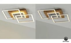 LED-Deckenleuchte, 2-flammig, Asteiche 9 LED-Deckenleuchte, 2-flammig, Asteiche -Innenleuchten Verkaufsladen 11685611 3 202009032245