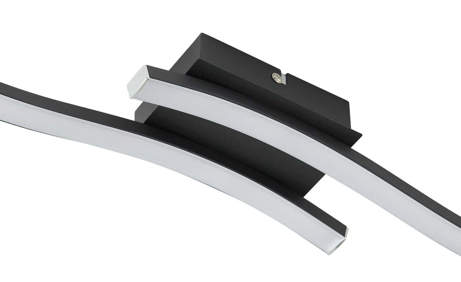 Trio LED-Deckenleuchte, 2-flammig, schwarz 5 Trio LED-Deckenleuchte, 2-flammig, schwarz – Bild 5