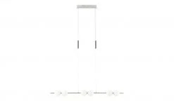 Meisterleuchten LED-Pendelleuchte, 6-flammig, chrom, Glaskugeln -Innenleuchten Verkaufsladen 11685701 3 202109141233