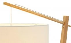 KHG Bambus-Stehleuchte, 1-flammig, Leinenschirm -Innenleuchten Verkaufsladen 11685712 7 202111292234